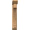 Ekena Millwork Imperial Slat Rough Sawn Bracket w/ Offset Brace, Western Red Cedar, 6"W x 26"D x 38"H BKT0604X26X38IMP06RWR - alternate 3